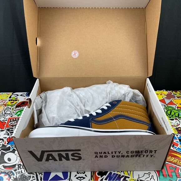 Vans SK8-Hi Reynolds Suede Size 8.5 Mens / 10 Womens - Picture 13 of 15